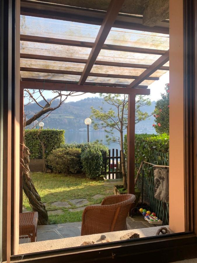 Villa Giardino Con Pontile Sul Lago D'Orta In Riva Орта-Сан-Джуліо Екстер'єр фото
